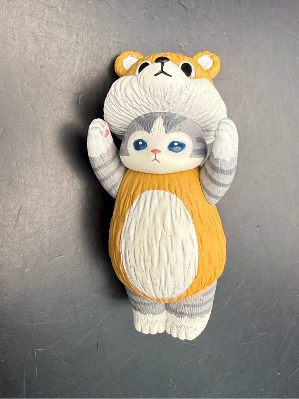 KITAN CLUB Miniature Mofusand Cat Dressed As Nyanko Bear 3” Mini Figure - Picture 8 of 11